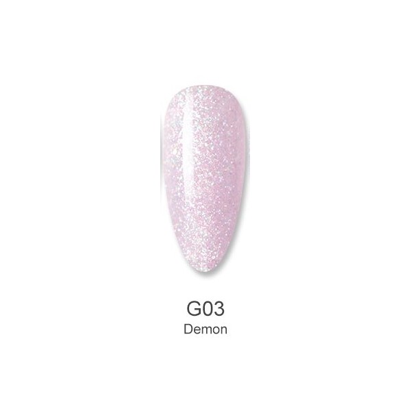 BORN PRETTY BP-G03 poly gél csillámmal 51116-3