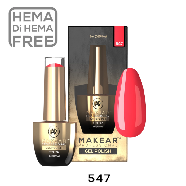 Makear 547 UV gél lakk 8 ml
