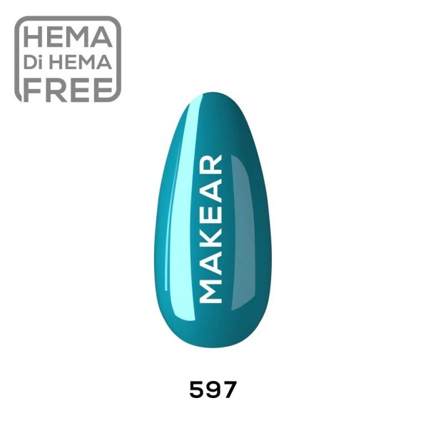 Makear 597 UV gél lakk 8 ml