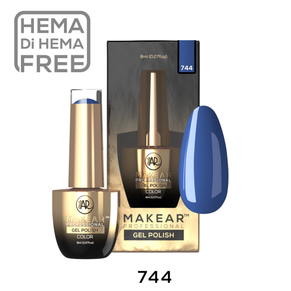 Makear 744 UV gél lakk 8 ml