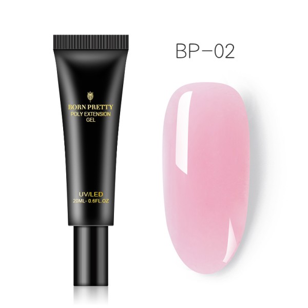 BP-02 Poly Extension gel (Rózsaszín) - BORN PRETTY