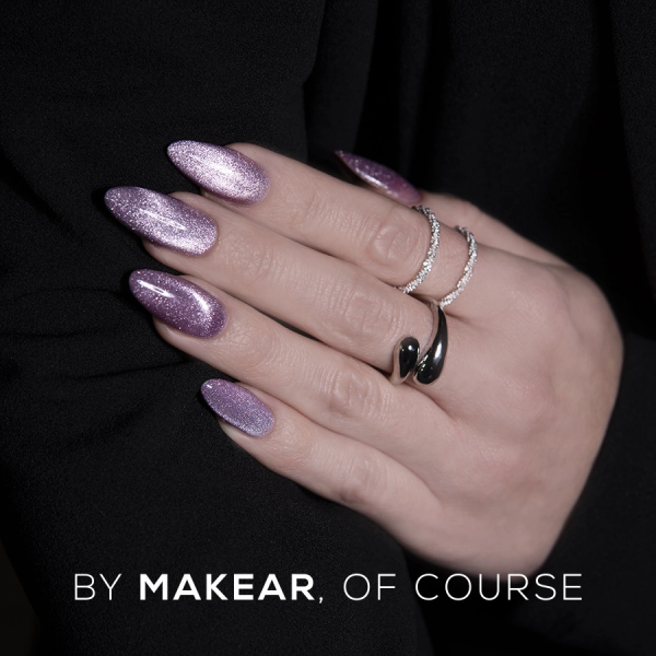 Makear MCL02 Fluffy violet - UV Gél lakk 8 ml