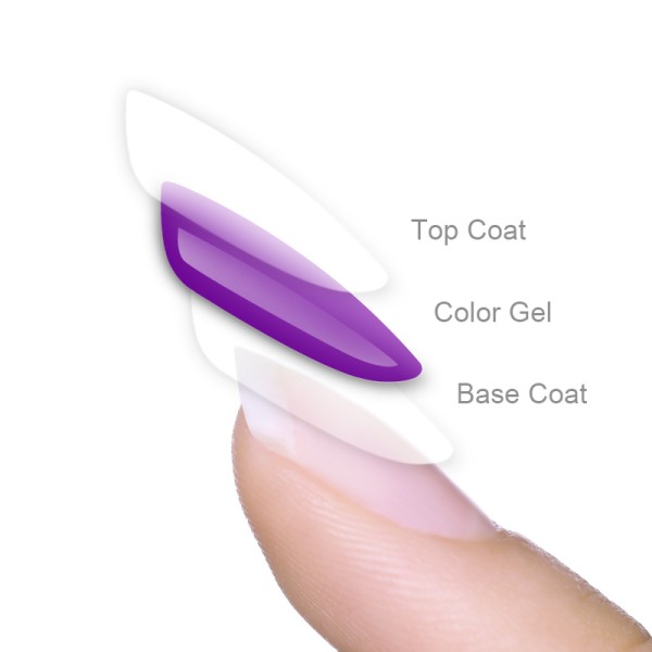 Gél lakk BORN PRETTY IP04 Lost Amethyst