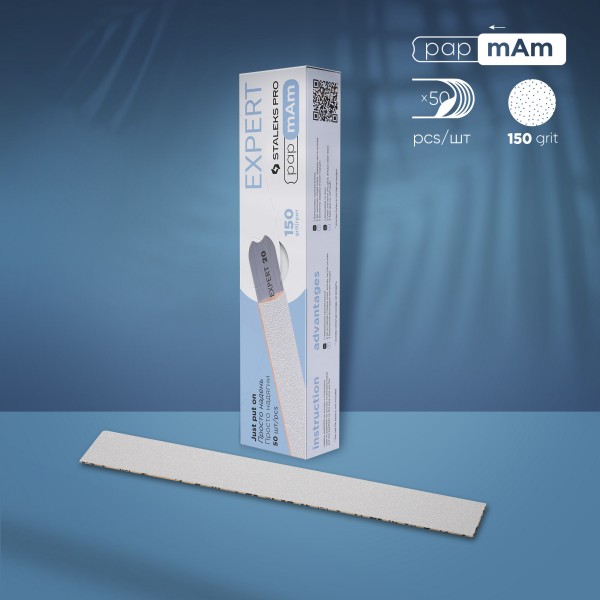 STALEKS PRO EXPERT PapmAm eldobható fehér reszelő DFCE-22-150w