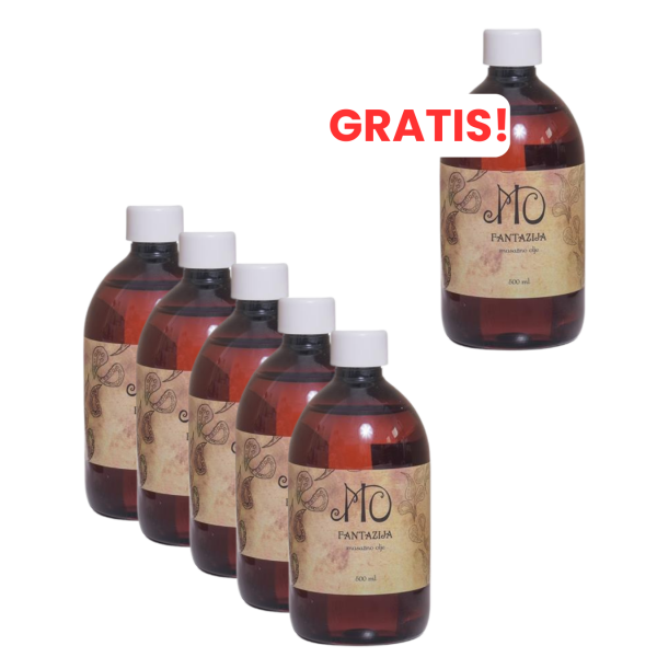 Fantázia masszázsolaj (5+1 ajándék)