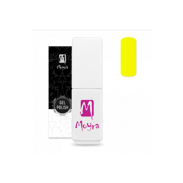 Moyra Mini gél lakk 230 - Neon sárga