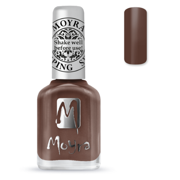 Moyra nyomdalakk SP37 - Csokoládébarna 12ml