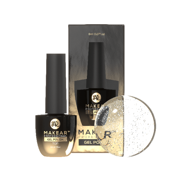 Makear Top no wipe -Ezüst 8ml TNWS
