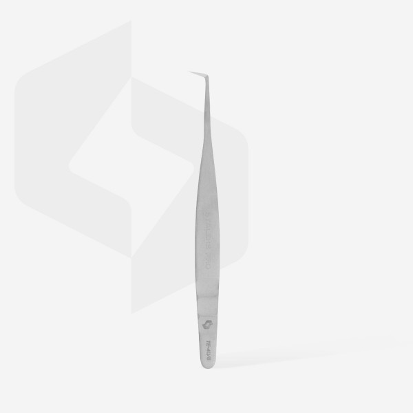 STALEKS PRO EXPERT szempilla csipesz TE-40/8