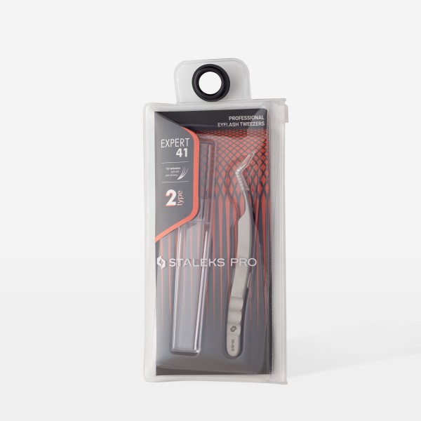 STALEKS PRO EXPERT szempilla csipesz TE-41/2