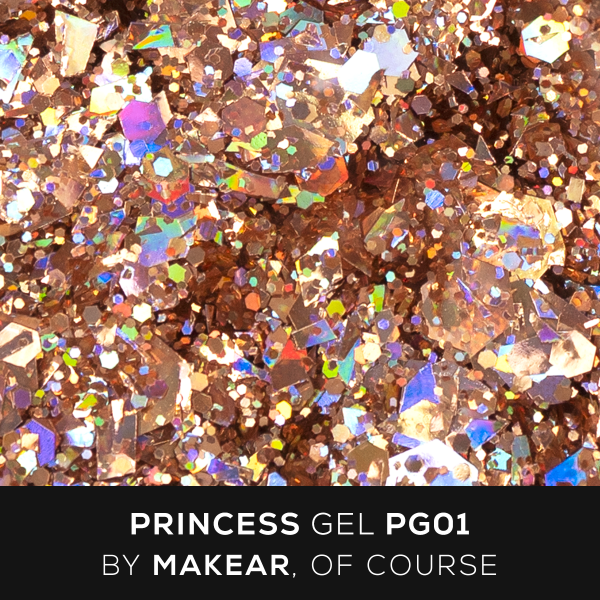 PRINCESS GEL Arany PG01
