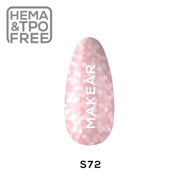 Makear S72 Diamond UV Gél lakk 8 ml