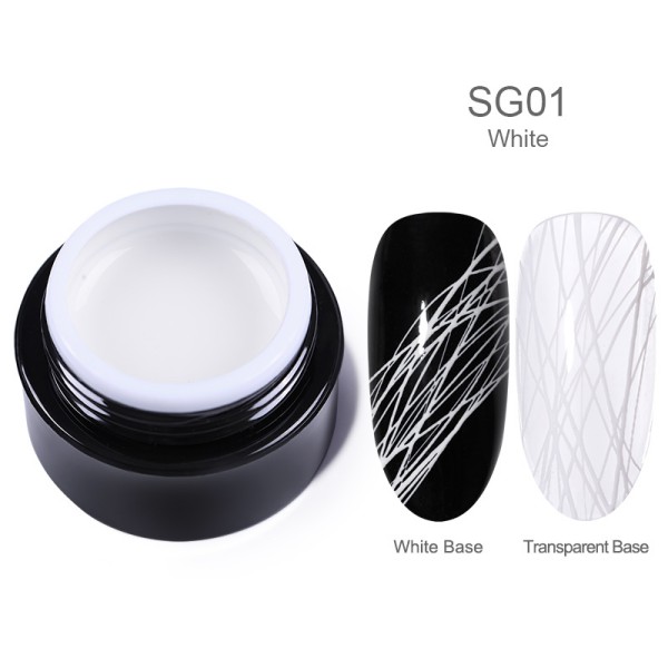 SG01 Spider Gel Fehér- BORN PRETTY