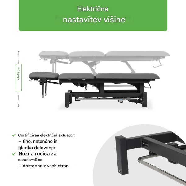 Fortis 5 ERGO elektromos masszázságy