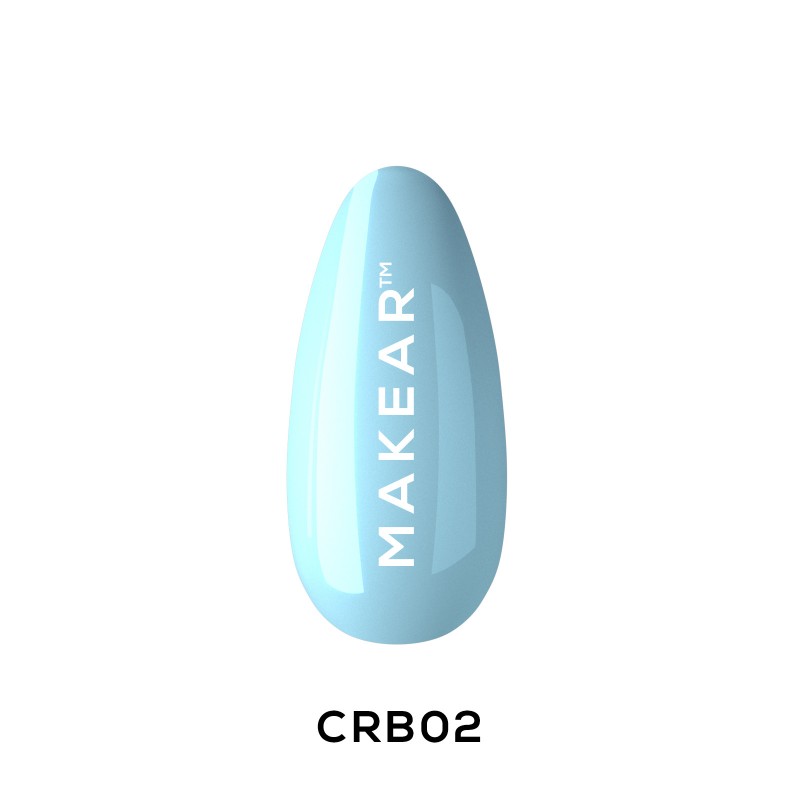 Makear Színes gumi alap - Azúr CRB02