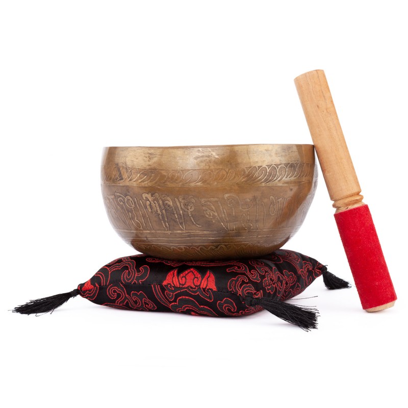 Tibeti meditációs tál - 16 cm