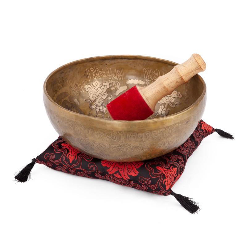 Tibeti meditációs tál - 28 cm