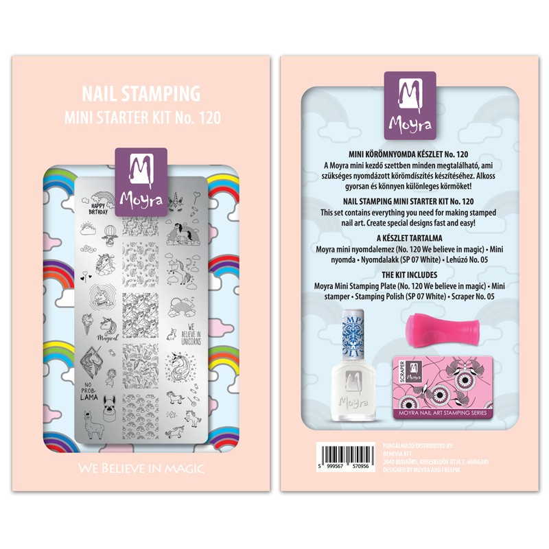 Moyra MINI körömnyomda kezdőkészlet nr.120