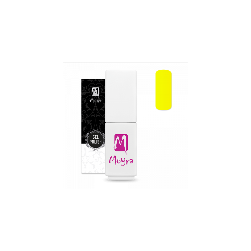 Moyra Mini gél lakk 230 - Neon sárga