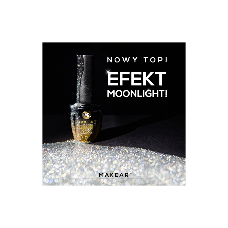 Makear Top no wipe- Holdfény hatás 8ml 
