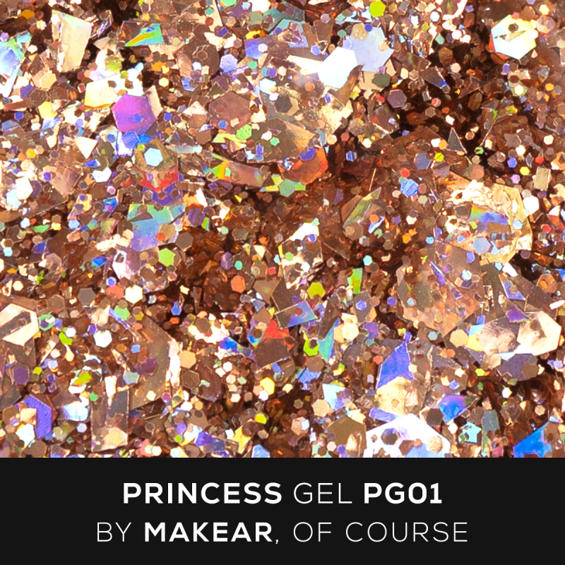 PRINCESS GEL Arany PG01
