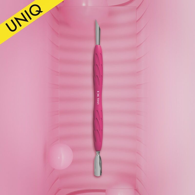 STALEKS PRO UNIQ kétoldalas toló szilikon fogantyúval PQ-10/2