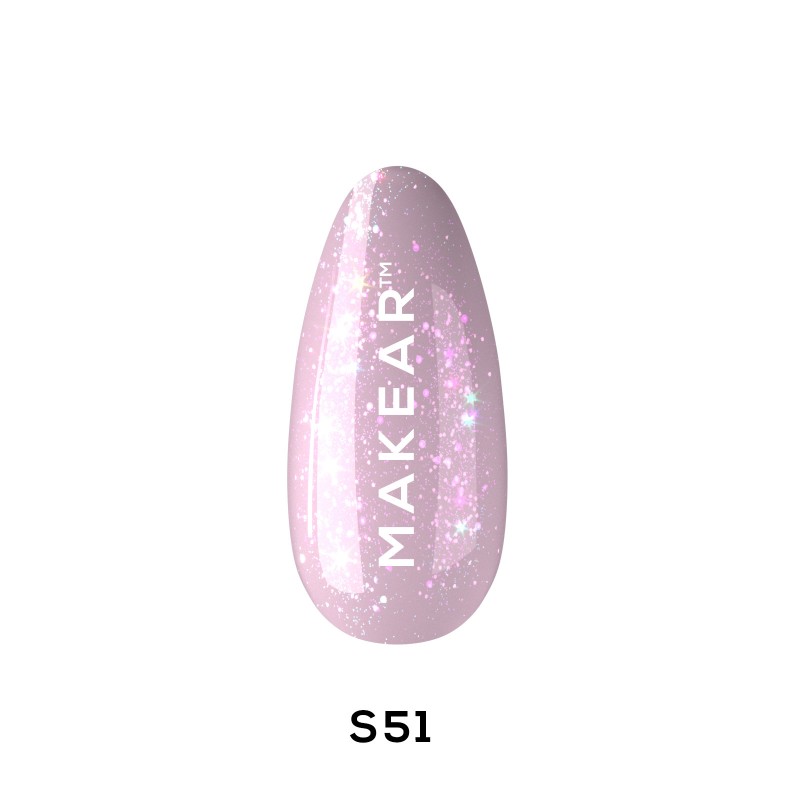 Makear Gél lakk S51 Violet Groovy