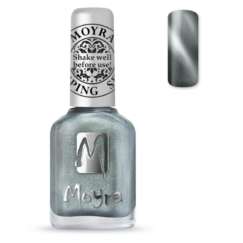 Moyra nyomdalakk SP30 - Mágneses ezüst 12ml