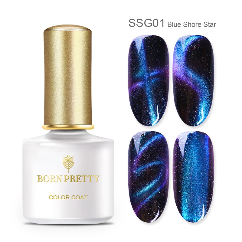 SSG01 Blue Shore Star - BORN PRETTY Gél lakk