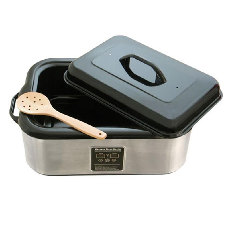 HOT STONE melegítő  edény- 17 literes