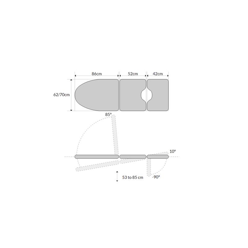 SH-1130-G hidraulikus nőgyógyászati ​​ágy