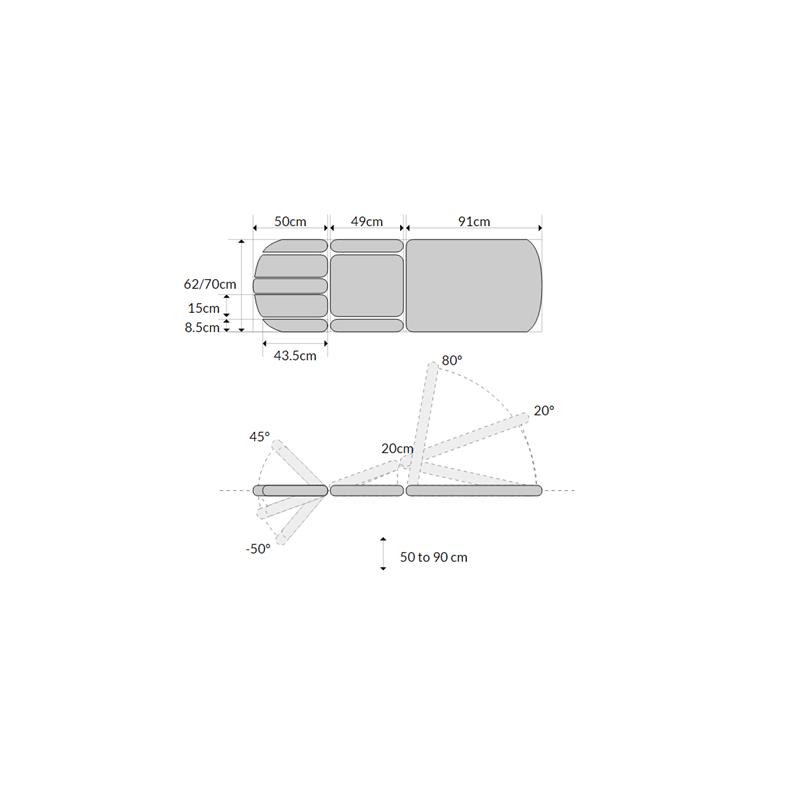 CH-2190-ARPC hidraulikus ágy