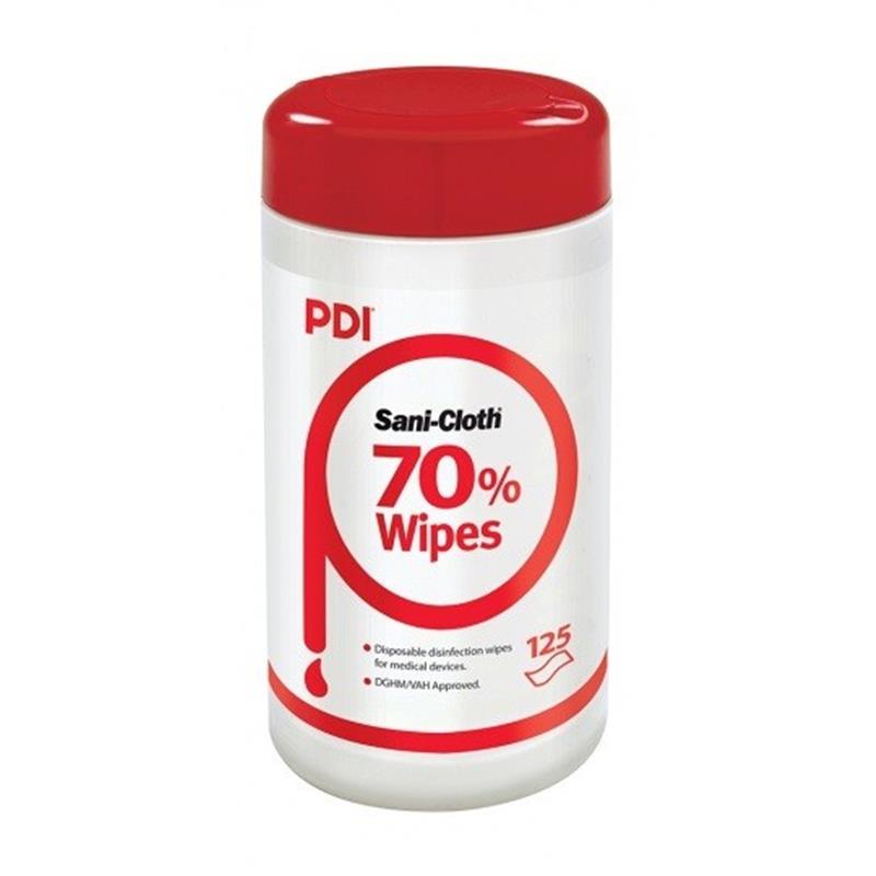 Fertőtlenítő törlőkendők PDI 125  